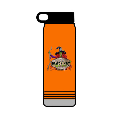 Salem's Black Hat Society BORAH! Water Bottle, 32oz, Halloween Gift, Spooky Hydration, Magical Potion Bottle