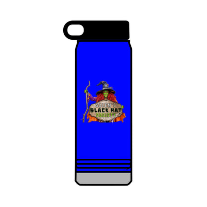 Salem's Black Hat Society BORAH! Water Bottle, 32oz, Halloween Gift, Spooky Hydration, Magical Potion Bottle