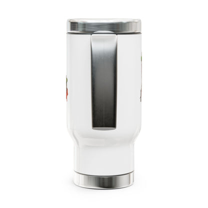 Salem's Black Hat Society BORAH! Stainless Steel Insulated Travel Mug: Halloween Gift