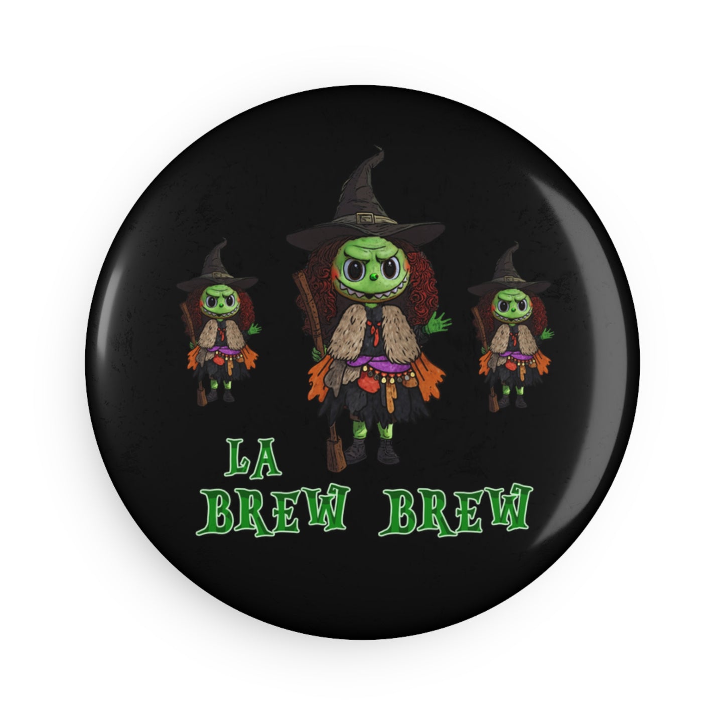 La Brew Brew Button Magnets