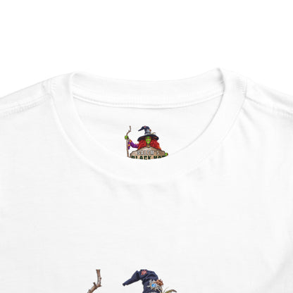 Salem's Black Hat Society Toddler Halloween Tee Spooky Black Hat Witch Design, Kids Costume Shirt, Trick or Treat, Fall Celebration Apparel