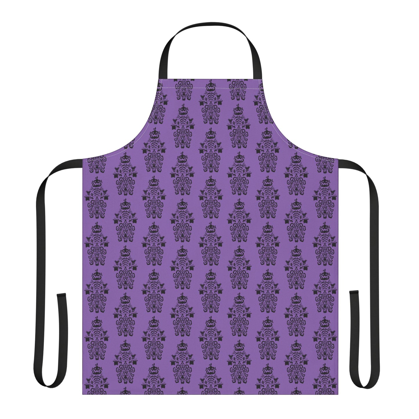 BORAH!'s Haunted Mansion Apron (Purple/Pattern)