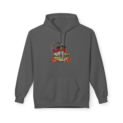Witchy Vibes Fleece Hoodie - Halloween Gift, Cozy Sweatshirt, Unisex Hooded Sweatshirt, Spooky Apparel, Witch Costume