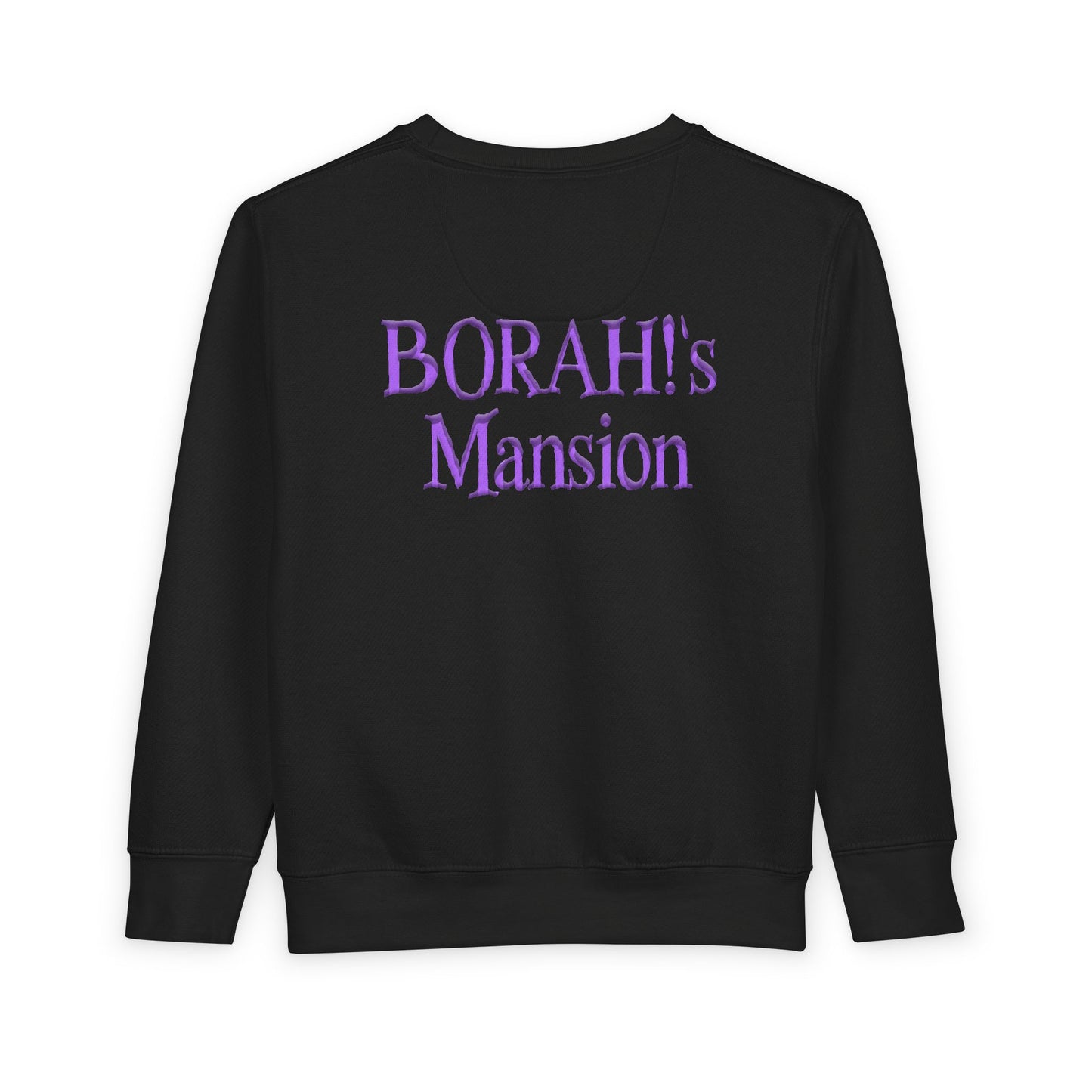 BORAH!'s Mansion Toddler Crewneck (Black)