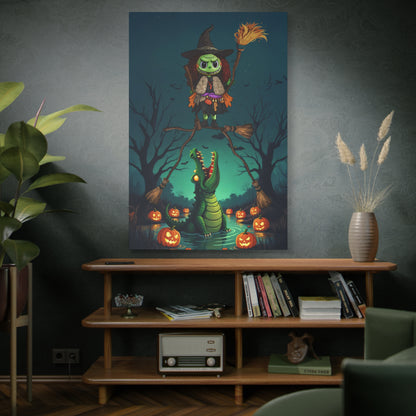 BORAH!'s Mansion Alligator Canvas